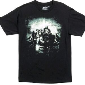 Black Fallout Power Armor Graphic Tee - Men